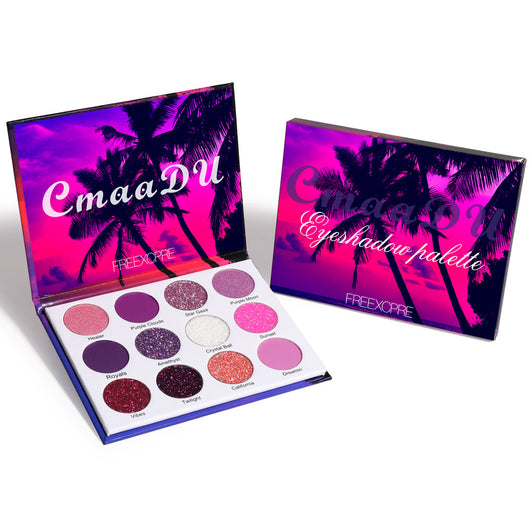 Paleta de Sombras Glitter 12 Colores Creativos para Ojos - Image 5