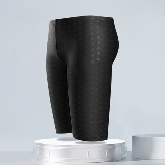 Traje de Baño Shark Skin Elástico con Gorro y Pantalón Corto Secado Rápido - Image 6