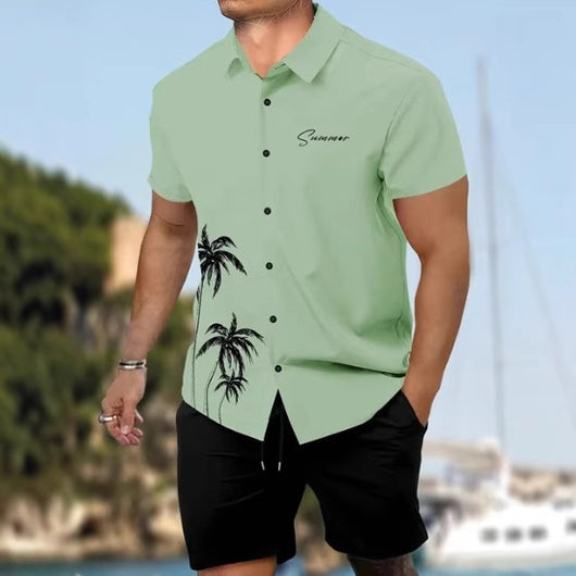 Conjunto Deportivo Estampado 3D - Playera y Shorts - Image 4