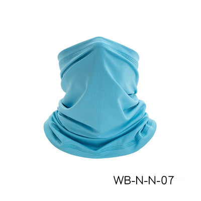 Turbante Headwrap de Seda Láctea para Exterior - Image 8