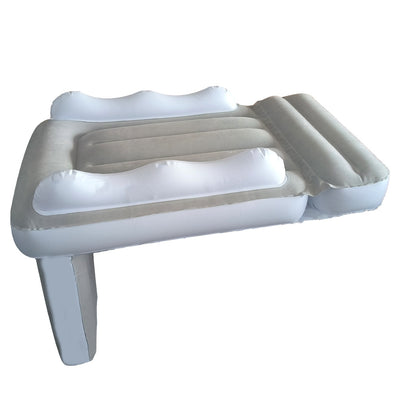 Colchón Inflable para Auto con Respaldo Plegable - Almohada de Aire Acolchada para Viajes - Image 11