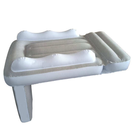 Colchón Inflable para Auto con Respaldo Plegable - Almohada de Aire Acolchada para Viajes - Image 11