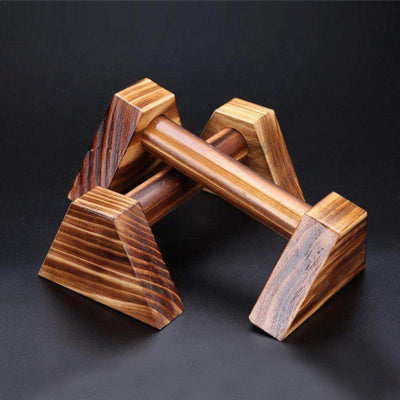 Barras de Flexiones de Madera para Hombre y Mujer