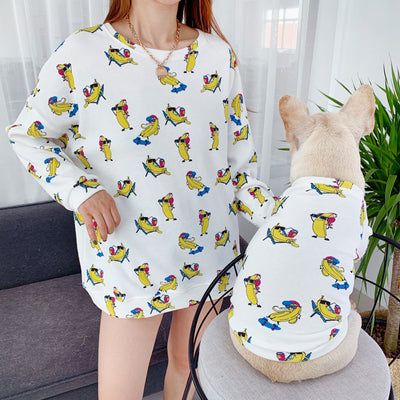 Conjunto a juego para padres e hijos con diseño de perrito - Image 12