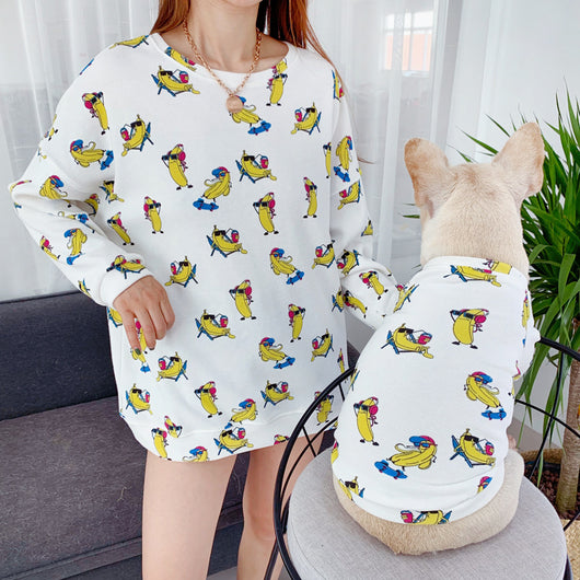 Conjunto a juego para padres e hijos con diseño de perrito - Image 12