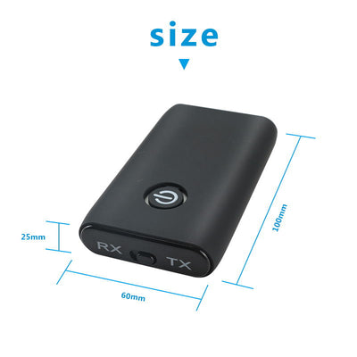 Transmisor y Receptor Bluetooth 5.0 2 en 1 Recargable - Image 6