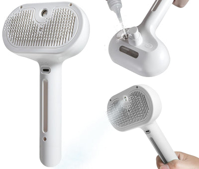 Cepillo Spray para Gatos y Perros con Depósito de Agua - Removedor de Pelo Mascotas - Image 10
