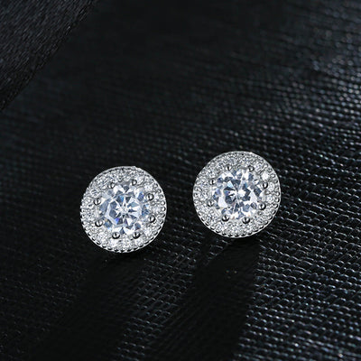 Aretes de Diamantes Clásicos - Image 4