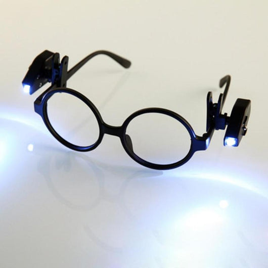 Linterna LED Ajustable para Gafas - Luz de Lectura Portátil