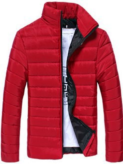 Abrigo Cálido para Hombre con Cuello de Pie - Image 9
