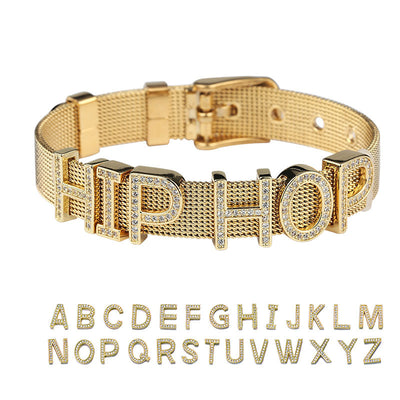 Pulsera Personalizada con Letras