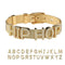 Custom Letter Bracelet Gold Bracelet