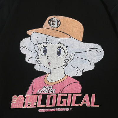 Playera con Estampado de Personaje Anime - Image 4