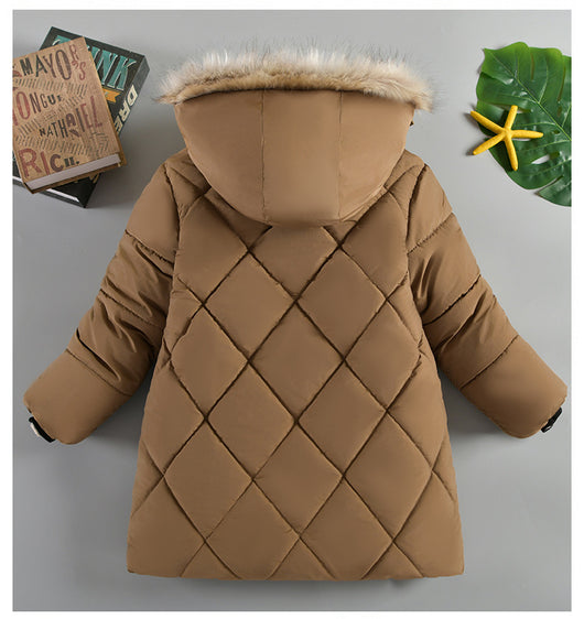 Abrigo Acolchado Grueso de Algodón para Niños - Image 12