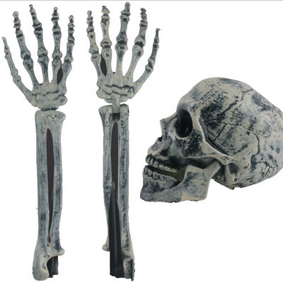 Decoración Halloween Calaveras y Garras - Props de Terror para Casa Embrujada - Image 6