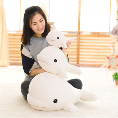 Delfín de Peluche Suave con Relleno de Nanoespuma - Image 3