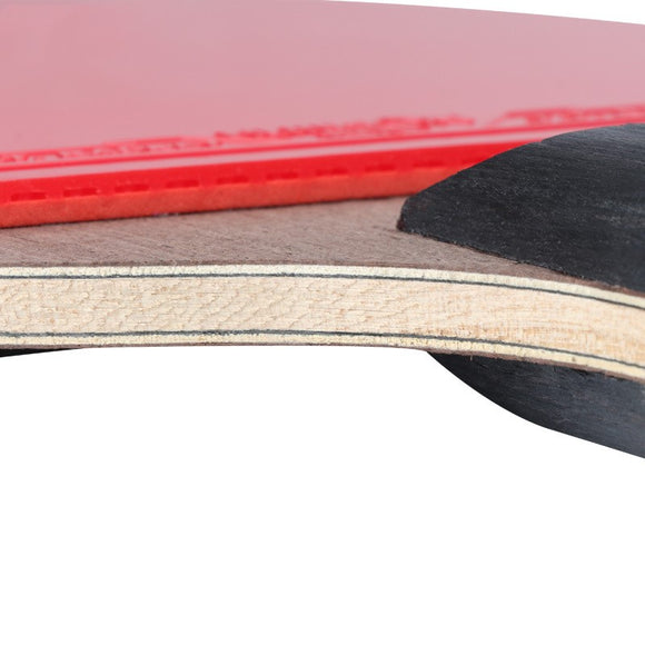 Raqueta de Tenis de Mesa Profesional Doble Cara Anti-adhesivo 6 Estrellas