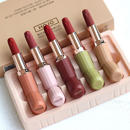 Set de Labiales Mate de Larga Duración