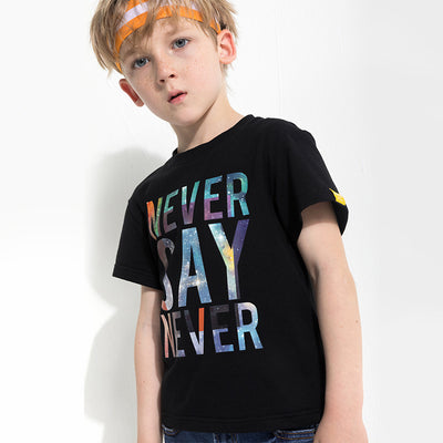 Playera Infantil con Estampado de Letras - Image 4