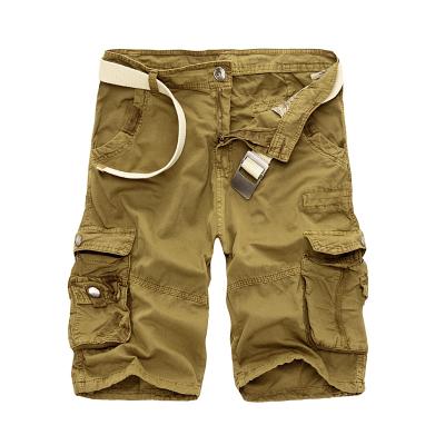 Pantalones Cortos Cargo Camuflaje con Cinturón y Múltiples Bolsillos - Image 6