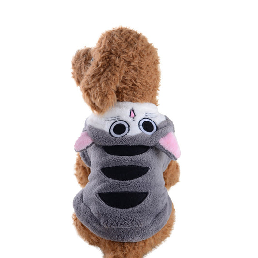 Ropa de Terciopelo Coral para Perros