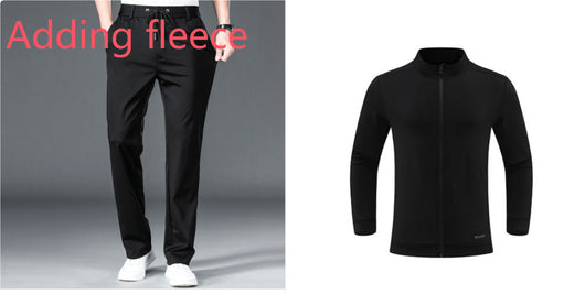 Chaqueta Deportiva Impermeable para Hombre con Cuello de Pie y Tela Elástica - Image 9