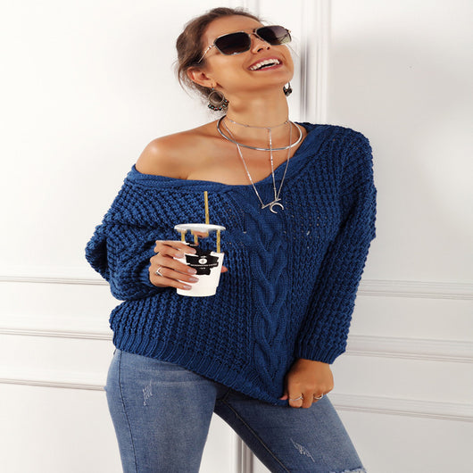 Suéter Elegante para Mujer Otoño Invierno Estilo Europeo - Image 3