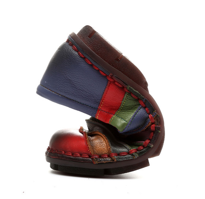 Zapatos de Cuero para Mujer con Suela Suave y Costura Artesanal - Image 6