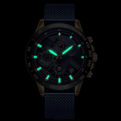 Reloj para Hombre con Malla Metálica - Image 3