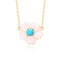 Cherry Blossom Jewelry Ring Set Necklace