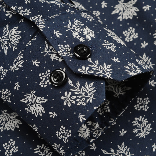 Camisa Casual Slim Fit con Estampado Moderno para Hombre - Image 5