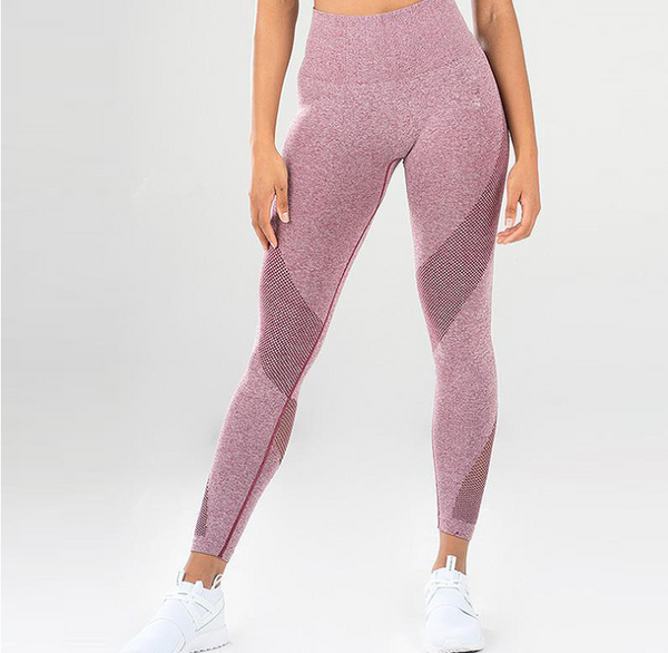 Leggins Deportivos Mesh con Diseño Realzador de Cadera