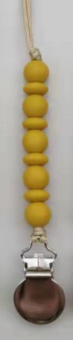 Chupete de Silicona Masticable con Cadena y Clip de Seguridad - Image 6