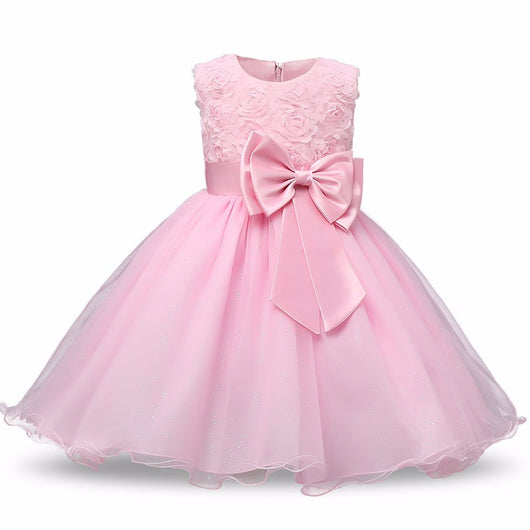Vestido de Princesa Tutú Floral para Niña - Fiesta, Boda y Cumpleaños - Image 19