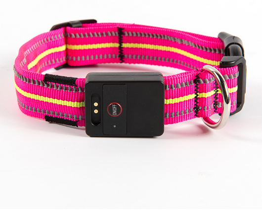 Collar Inteligente para Mascotas con Fibra Óptica, Impermeable y Carga Magnética - Image 3