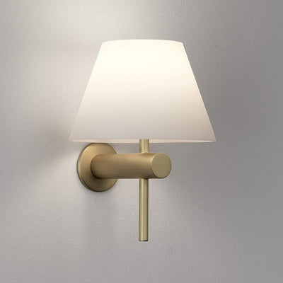 Lámpara de Pared Minimalista con Pantalla de Tela para Mesita de Noche - Image 5