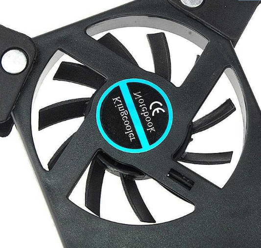 Base Refrigerante Giratoria USB con 2 Ventiladores para Laptop 8-14 Pulgadas - Image 2