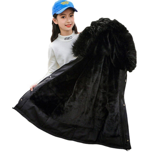 Chaqueta Acolchada para Niñas con Forro Polar y Plumón Térmico - Image 2