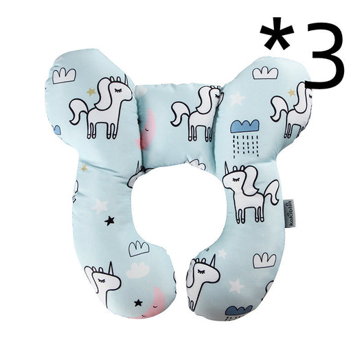 Almohada de Viaje Protectora para Bebé - Soporte en Forma de U para Auto - Image 54