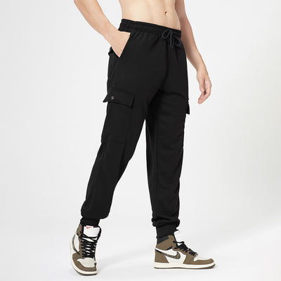 Pantalones Deportivos Camuflaje Holgados con Cordón - Image 4