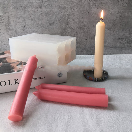 Molde de Silicona para Velas Cónicas con Varilla Larga - Image 2