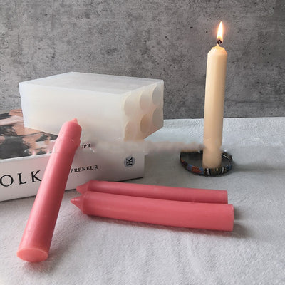Molde de Silicona para Velas Cónicas con Varilla Larga - Image 2