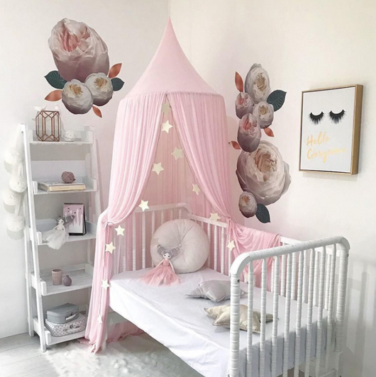 Tienda de Techo para Cama Infantil con Red Mosquitera de Gasa - Image 8