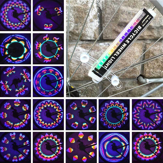 Lámpara LED Bicicleta Dazzle Knight - 42 Patrones Luminosos