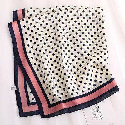 Pañuelo Multiusos Estampado de Lunares para Mujer - Image 2