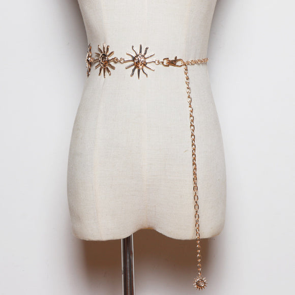 Cadena de Cintura Decorativa para Mujer - Accesorio Versátil y Elegante