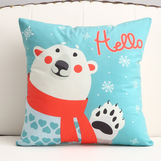 Almohada de Peluche Corto con Diseño de Caricatura - Image 24