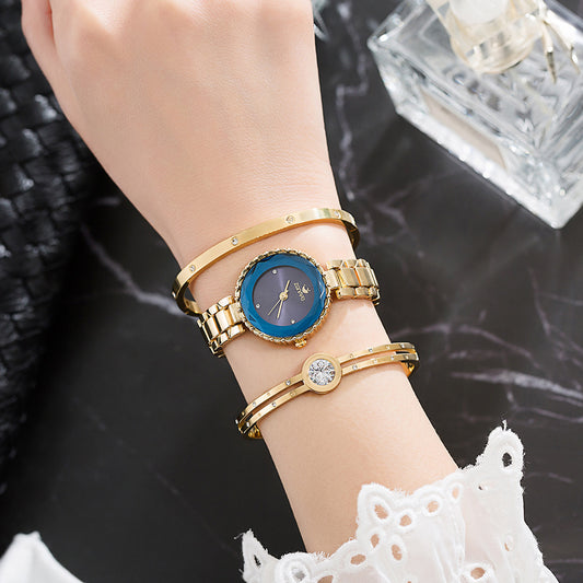 Pulsera Combinada de Zircón y Diamante - Juego de 3 Piezas - Image 2