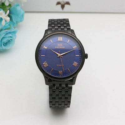 Reloj de Hombre Acero Inoxidable Dorado Resistente al Agua - Estilo Moderno Cuarzo - Image 41