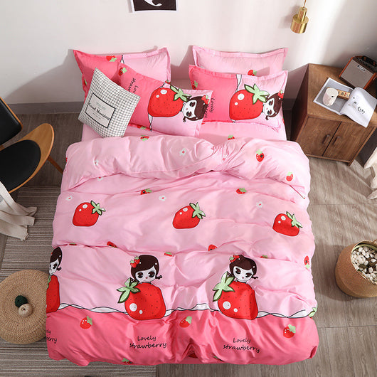 Juego de Sábanas con Estampado de Corazones 3-4 Piezas - Image 10